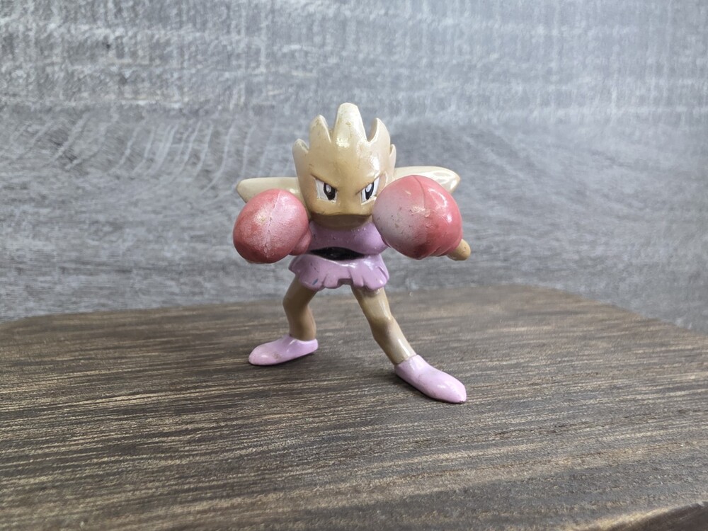 1999 TOMY Pokemon Hitmonchan Figure CGTSJ Vintage Authentic Nintendo g63e